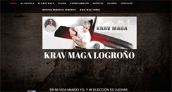 Desktop Screenshot of kravmagalarioja.com